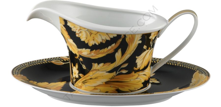 Sauce-boat and saucer - Rosenthal versace